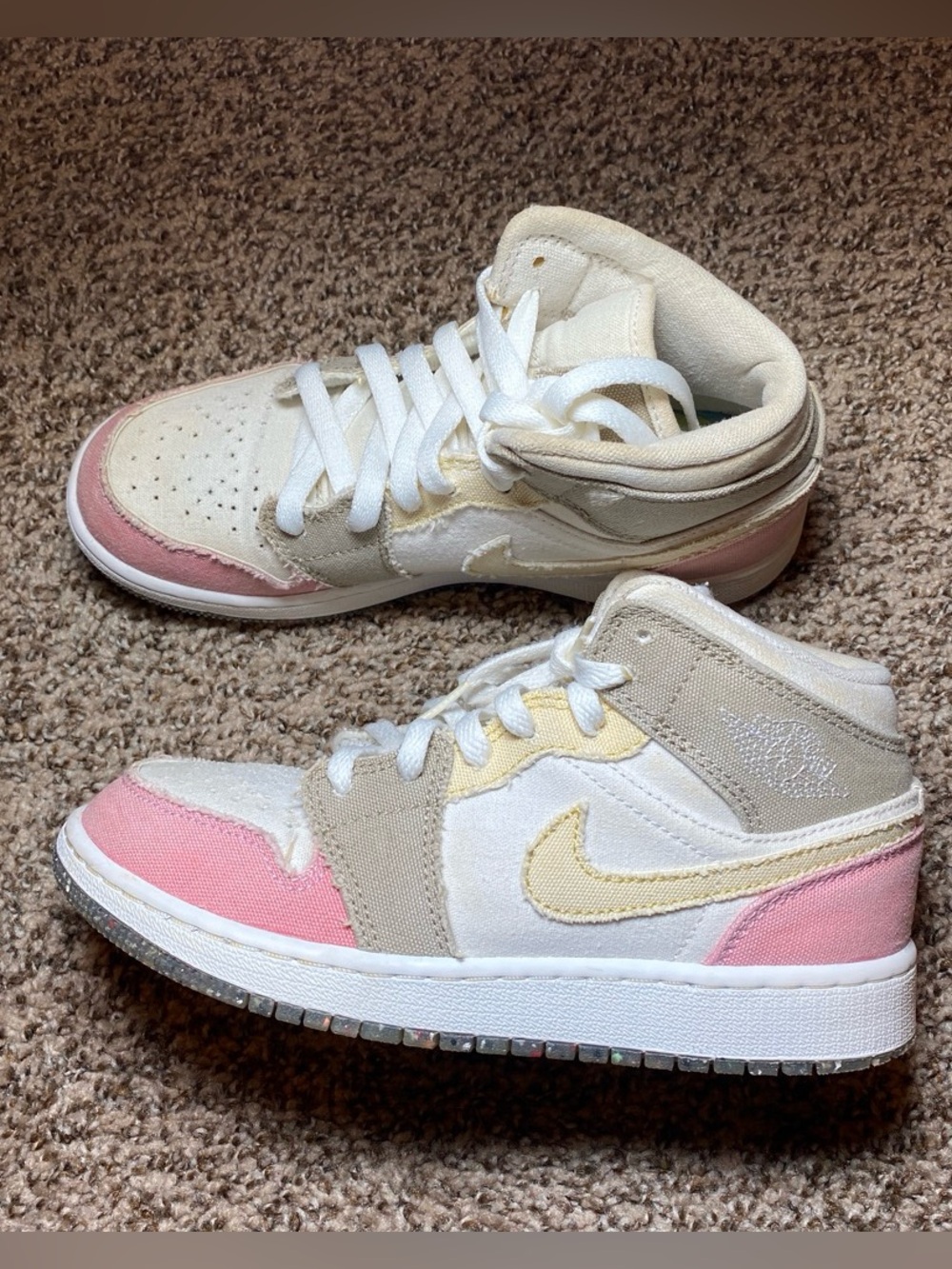 Kids Jordan 1 Pastel Grind